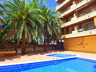 Edificio Azahar Apartment Salou Bagian luar foto
